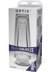 Main Squeeze Optix Ultraskyn Stroker Clear 7.5 Inch