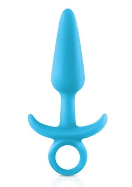 Firefly Prince Silicone Small Anal Plug Blue 4.3 Inch