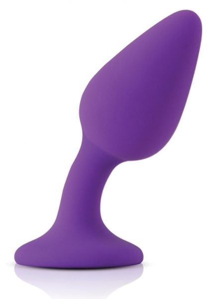 Inya Queen Silicone Anal Plug With Floating Pleasure Ball Purple 4.7 Inch