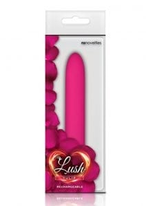 Lush Tulip Rechargeable Vibrator Showerproof Pink 5.5 Inch