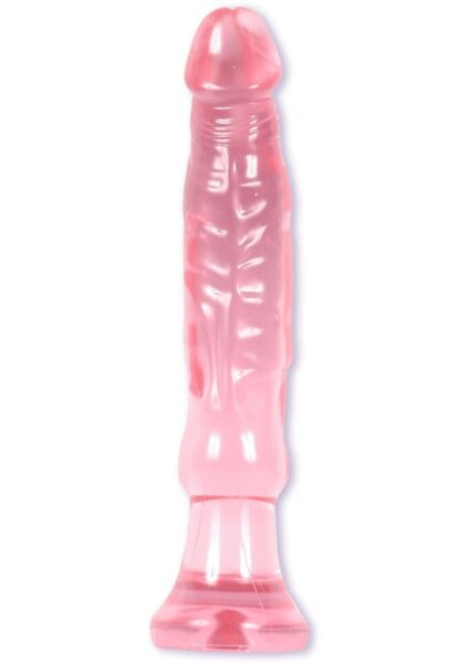 Crystal Jellies Anal Starter Sil A Gel 6 Inch Pink