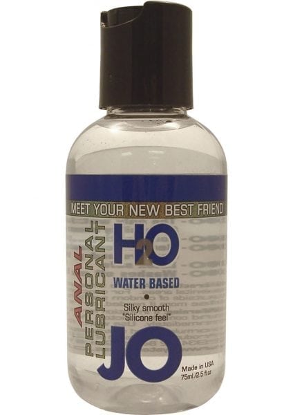 Jo H2O Anal Water Based Lubricant 2.5 Ounce