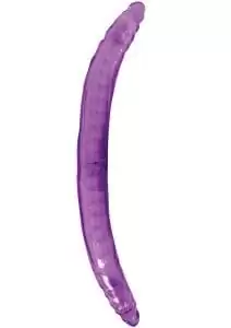 Bendable Double Dong Vibrator Multispeed Lavender