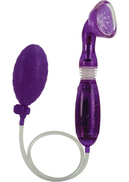 Advanced Clitoral Vibrating Pump Waterproof Purple