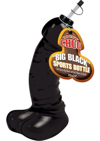 Dicky Chug Big Black Sports Bottle 20 Ounce