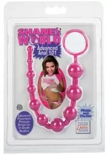 Shanes World Advanced Anal 101 Graduated Anal Beads 10.75 Inch Purple