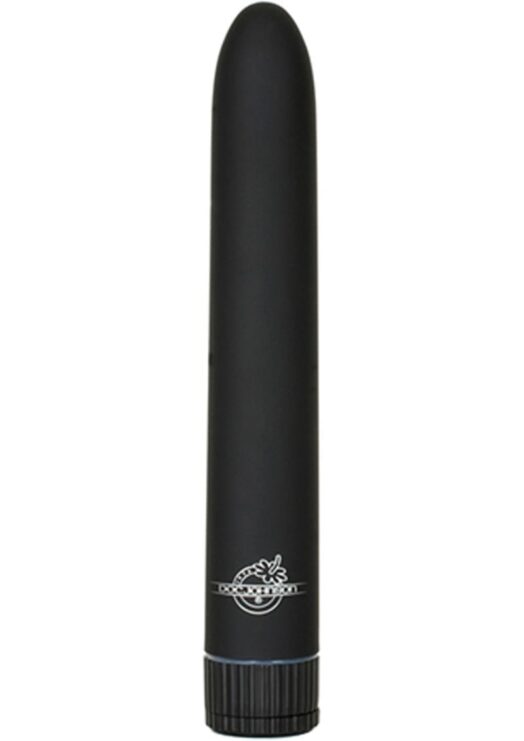 Black Magic Velvet Touch Vibrator Waterproof 7 Inch Black