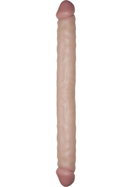 Real Skin All American Whoppers Double Dong 18 Inch Waterproof Flesh