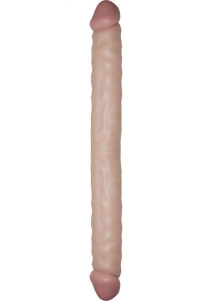 Real Skin All American Whoppers Double Dong 13 Inch Waterproof Flesh