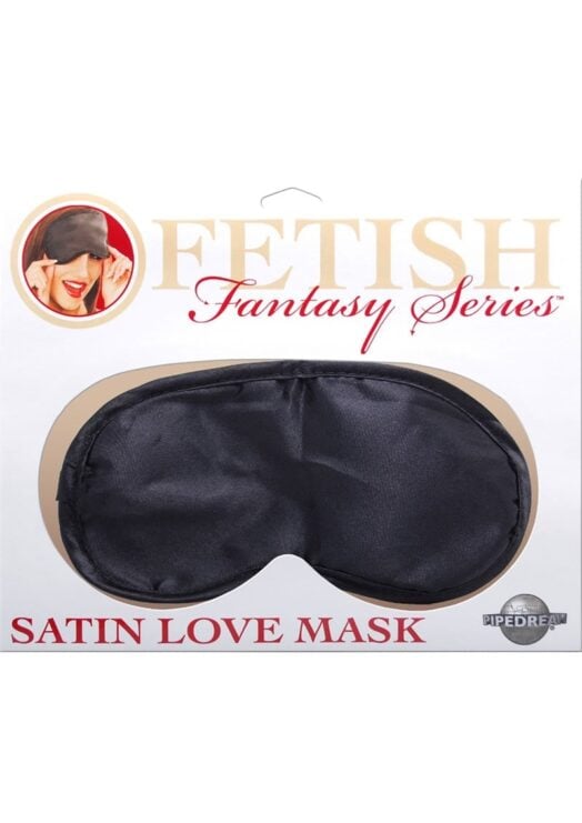 Fetish Fantasy Satin Love Mask Black