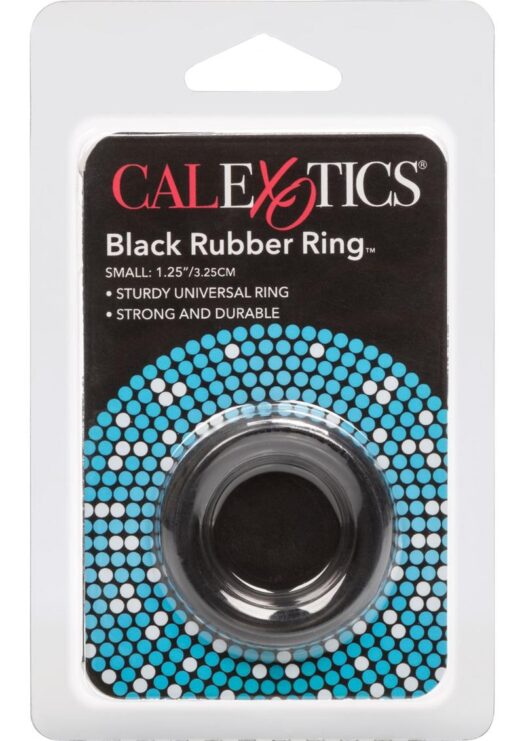 Rubber Cock Ring Small 1.75 Inch Diameter Black