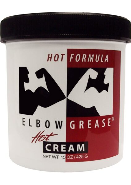 Elbow Grease Hot Formula Hot Cream Lubricant 15 Ounce