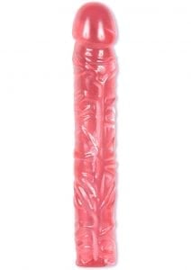 Crystal Jellies Realistic Sil A Gel 10 Inch Pink