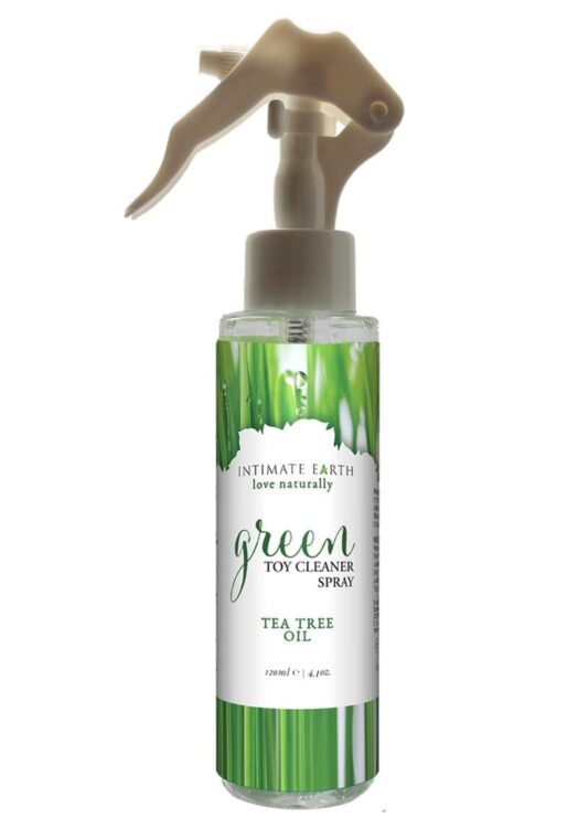 Intimate Earch Green Toy Cleaner Spray Tea Tree Oil Spray 4.2 Ounce