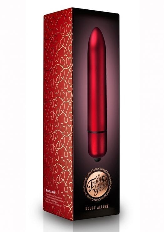 Truly Yours Rouge Allure Vibrator Waterproof Red