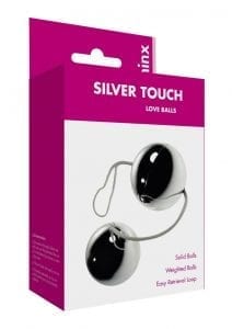 Minx Silver Touch Love Balls Weighted Waterproof Silver
