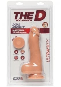 The D Master D With Balls Dual Density UltraSkyn Vanilla 7.5 Inches
