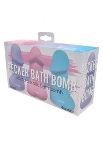 Pecker Bath Bomb 3 Pack Jasmine