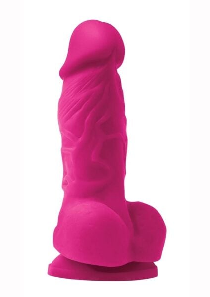 Colours Pleasures Silicone Pink 4 Inches