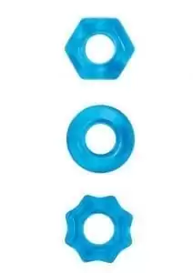 Renegade Chubbies Blue 3 Rings Per Pack