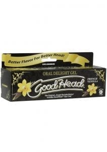 Goodhead Oral Delight Gel Vanilla 4oz