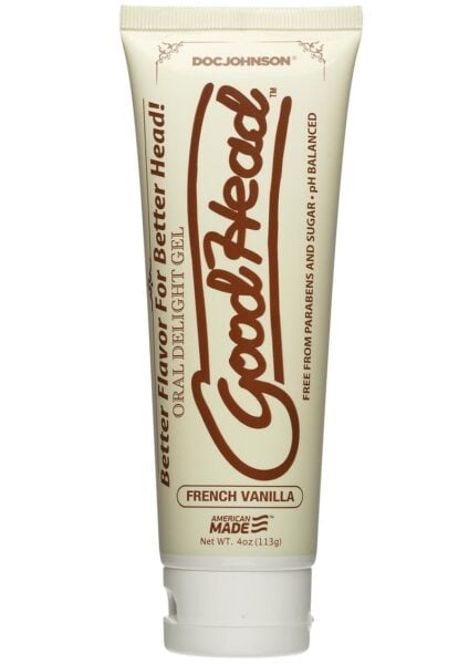 Goodhead Oral Delight Gel Vanilla 4oz