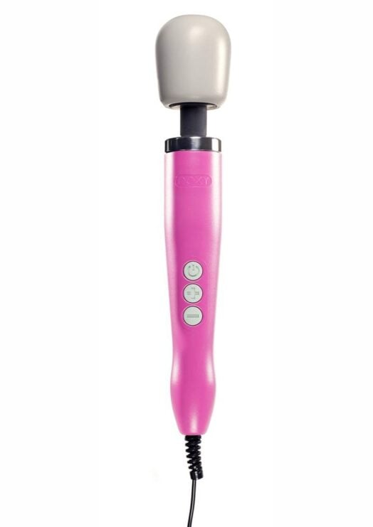 DOXY Plug-In Vibrating Wand Body Massager Pink