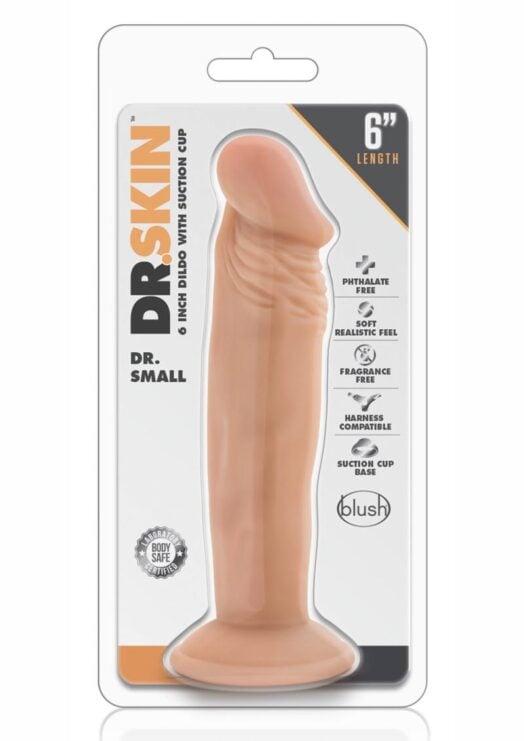 Dr. Skin Dr. Small Realistic Dildo Vanilla 6 Inch