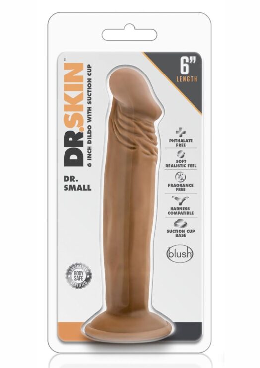 Dr. Skin Dr. Small Realistic Dildo Mocha 6 Inch