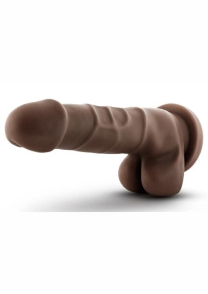 Dr. Skin Basic 7 Realistic Cock Chocolate 7.75 Inch