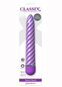 Sweet Swirl Vibrator Purple