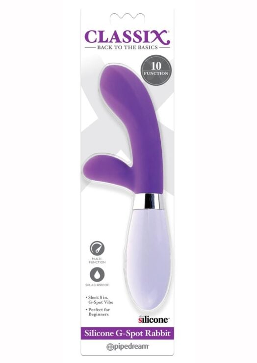 Silicone G Spot Rabbit Purple