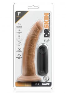 Dr Skin Dr Dave Vibe Cock W/suction Moch