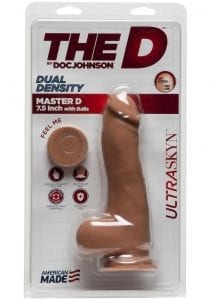 The D Master D W/balls Ultrasky 7.5 Dildo Non Vibrating