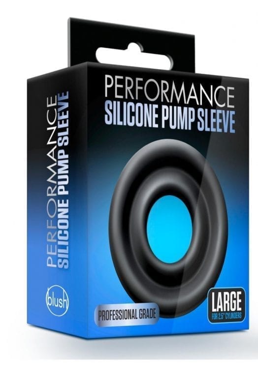 Performance Silicone Pump Sleeve Lg Blk
