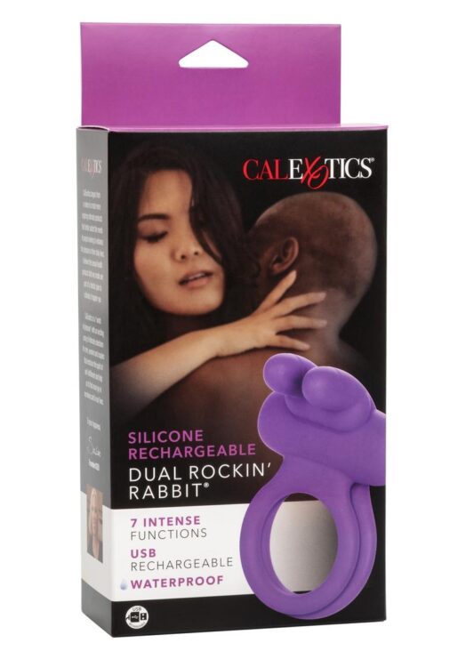 Silicone Recharge Dual Rockin Rabbit Enh