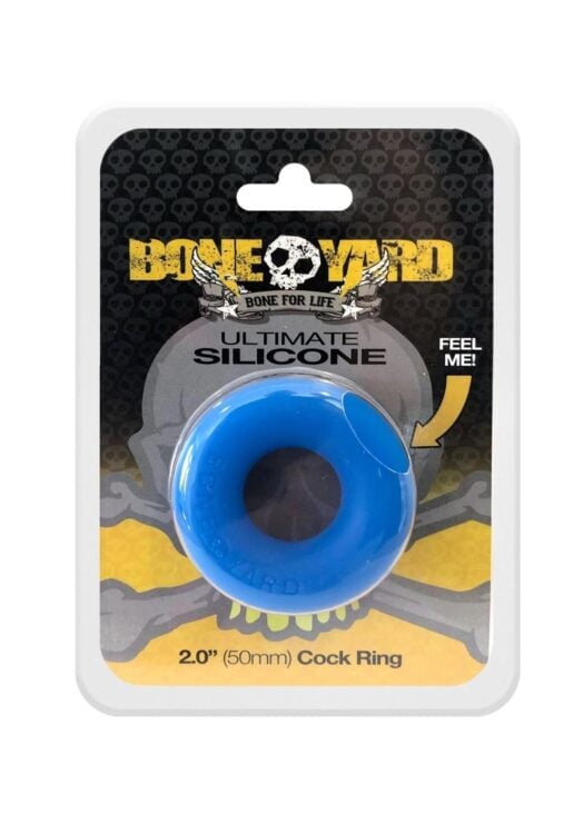 Boneyard Ultimate Silicone Ring Blue