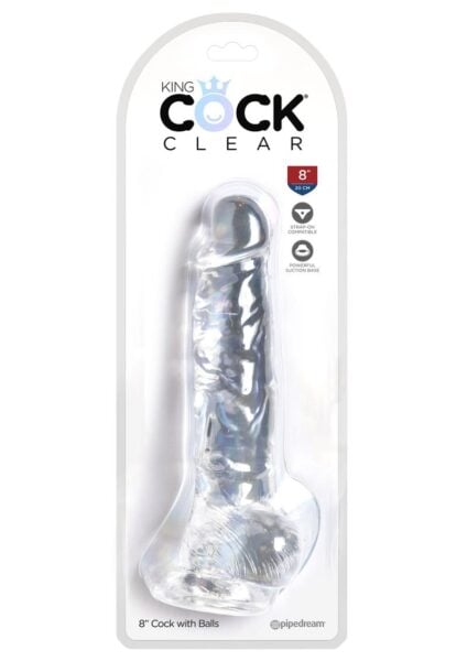 Kc 8 Cock W/balls Clear