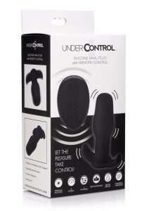 Uc Silicone Anal Plug W/remote