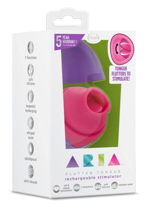 Aria Flutter Tongue Purple