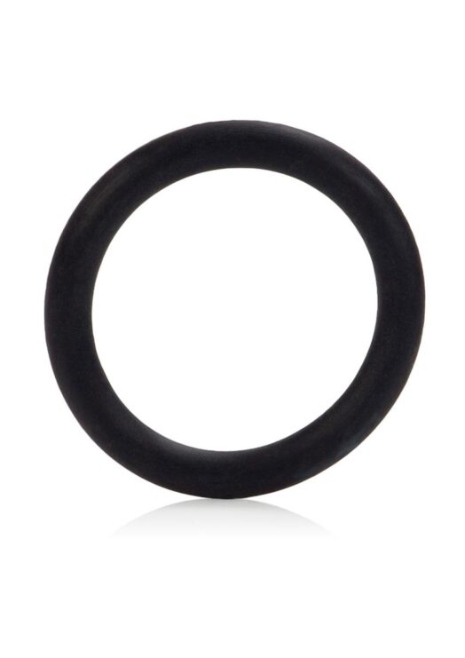 Rubber Cock Ring Medium 2 Inch Diameter Black - Image 2