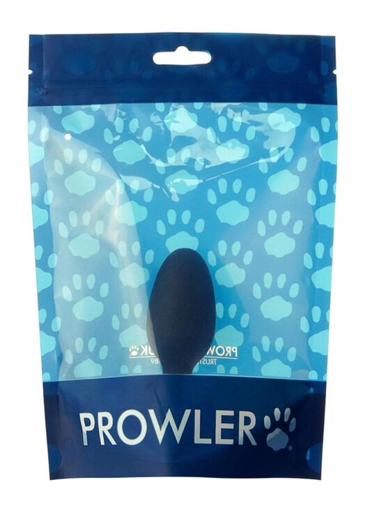 Prowler Medium Weighted Butt Plug Non Vibrating Black