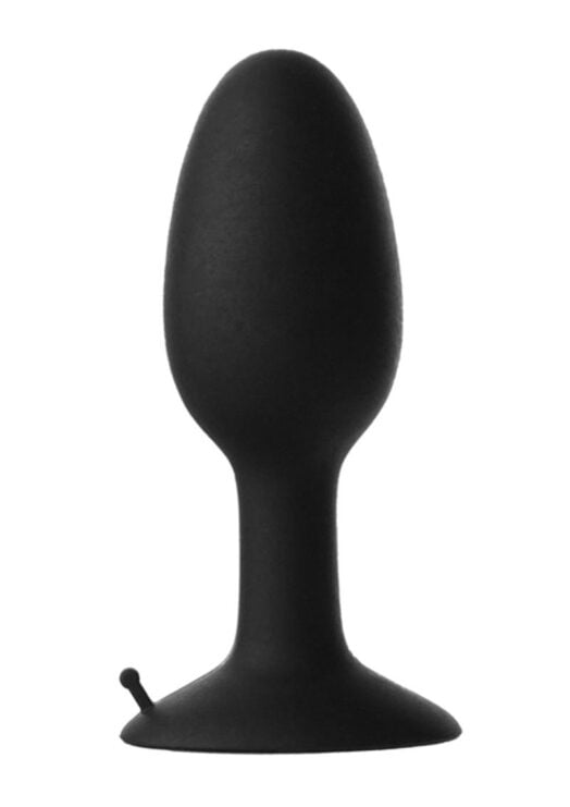 Prowler Medium Weighted Butt Plug Non Vibrating Black