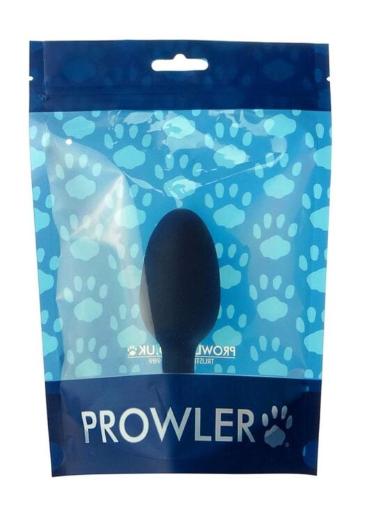 Prowler Large Weighted Butt Plug Non Vibrating Black