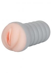 Ribbed Gripper Tight Pussy Ivory