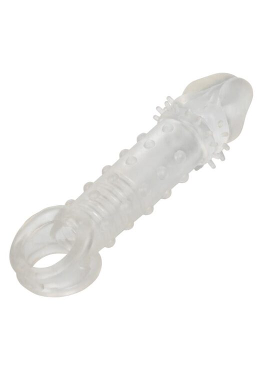 Ultimate Stud Extender With Scrotum Support Ring Clear