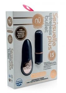 Sensuelle Wireless Remote Bullet Plus Rechargeable Waterproof Blue