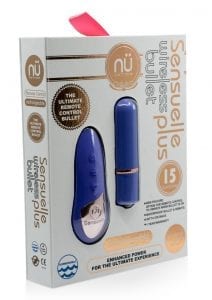 Sensuelle Wireless Remote Bullet Plus Rechargeable Waterproof Purple