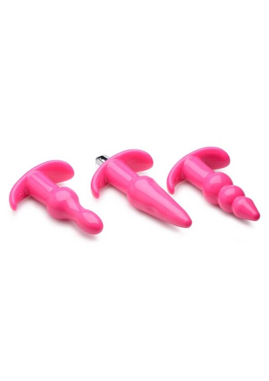 Frisky Thrill Trio Pink Anal Set