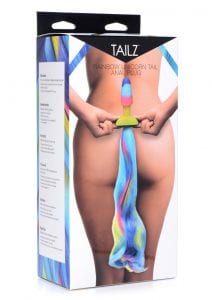 Tailz Rainbow Unicorn Tail Plug